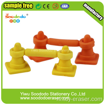 Barricades Shaped Eraser, decoratieve mini gum